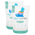 PrettyLitter Health Monitoring Cat Litter (Unscented, Non Clumping) | Lightweight & Low Tracking, Color Changing Silica Gel Crystals, Advanced Odor Control — 6 Lbs, Pack of 2 (Up to 2 Month Supply)