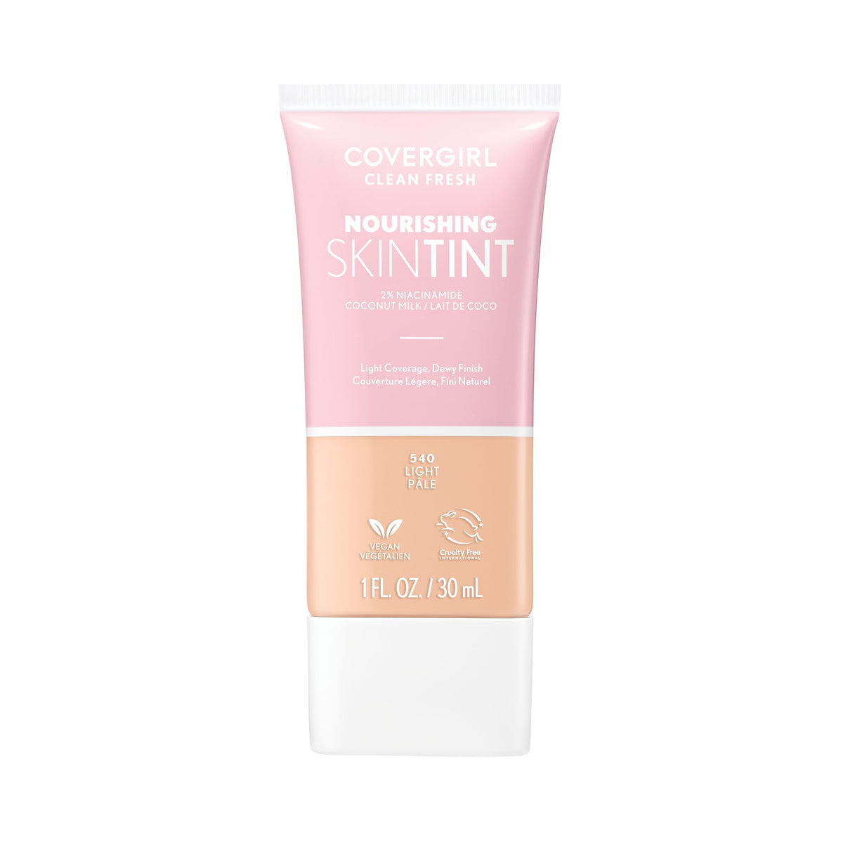 COVERGIRL Clean Fresh Skin Milk Foundation, Fair, 1 Fl Oz (Pack of 1) (packaging may vary)