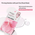 MEDIHEAL Essential Face Mask [Collagen] 10 pcs. for Plumping Hydration, Glass Skin & Skin Nourishment - Travel Essentials, Korean Beauty Sheet Mask