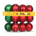 White 4.0" Large Christmas Balls - Christmas Tree Decoration Ornaments Shatterproof Hanging Balls for Birthday Halloween Holiday Wedding Decorations Set of 4pcs