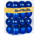 White 4.0" Large Christmas Balls - Christmas Tree Decoration Ornaments Shatterproof Hanging Balls for Birthday Halloween Holiday Wedding Decorations Set of 4pcs