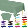 3 Pack Thanksgiving Tablecloths, 108" x 54" Disposable Turkey Table Cloth