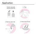 Dashing Diva Magic Press Nail Bundle - French Collection - Square Press On Nails - Day to Night & Homecoming - Long Lasting Gel - Lasts Up to 7 Days - 2 Sets