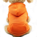 Soft Dog Hoodies for Small Dogs, Warm Fleece Puppy Clothes with Pocket