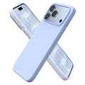 ORNARTO for iPhone 18 Pro Max Case, Liquid Silicone, Chalk Pink