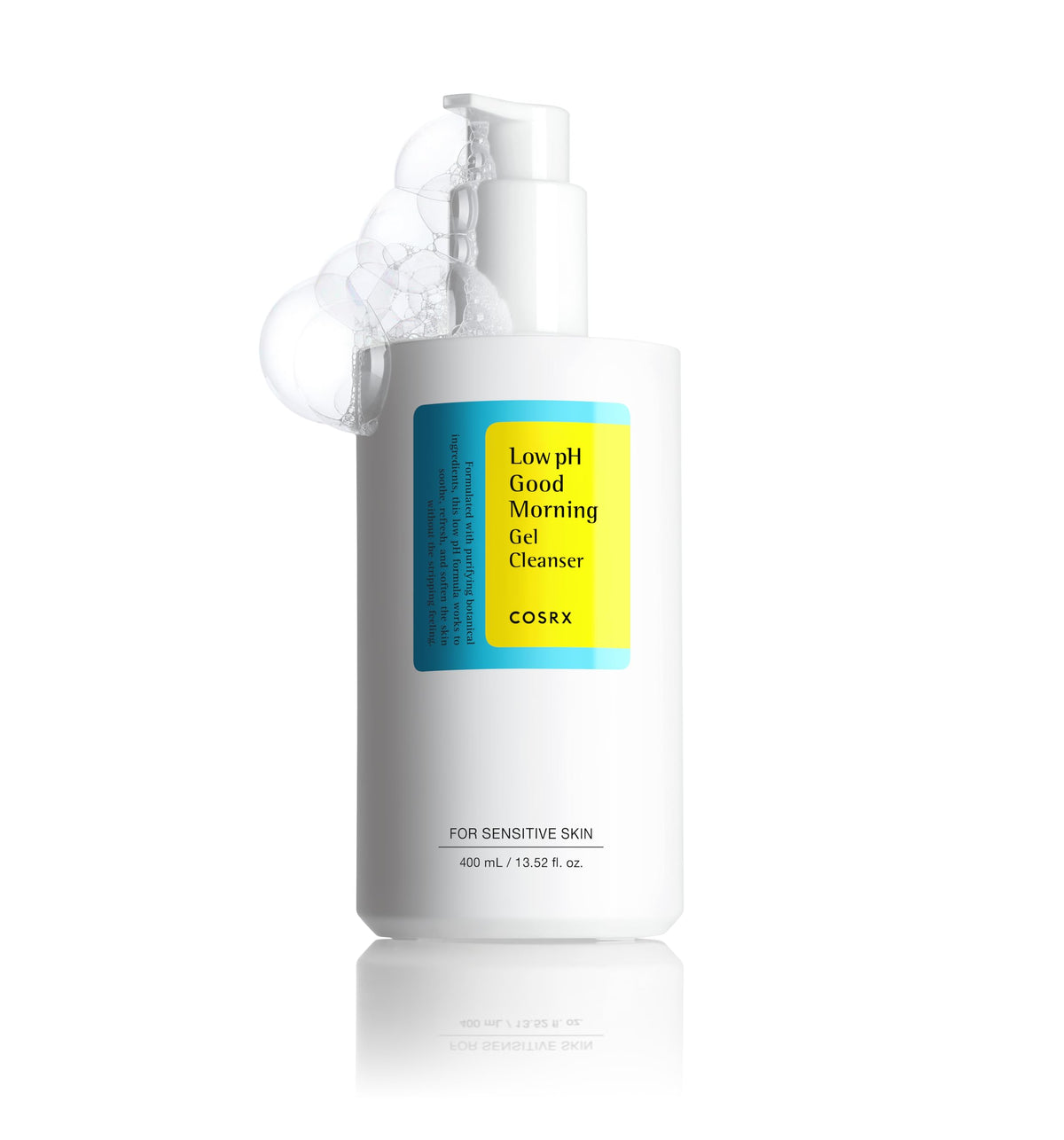 COSRX Low pH Good Morning Gel Face Cleanser, 5.07 fl oz, BHA Face Wash, Daily Mild Face Cleanser for Sensitive Skin, PH Balancing, Korean Skin Care, Korean Face Wash