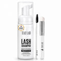 STACY LASH Eyelash Extension Shampoo + Brush / 1.69 fl.oz / 50ml / Korean Makeup Remover/Eyelid Foaming Cleanser/Wash for Extensions & Natural Lashes/Supplies for Professional & Home Use