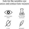 Neutrogena Gentle Oil-Free Eye Makeup Remover & Cleanser for Sensitive Eyes, Non-Greasy Makeup Remover, Waterproof Mascara Remover, Dermatologist & Ophthalmologist Tested, 5.5 fl. oz