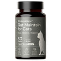 AnimalBiome NEW Probiotics for Cats with S Boulardii (30 Capsules) KittyBiome - Gut Maintain Triple-Action Phage, Prebiotics & Probiotic Cat Supplements for Digestive Health, Open for Easy Food Topper