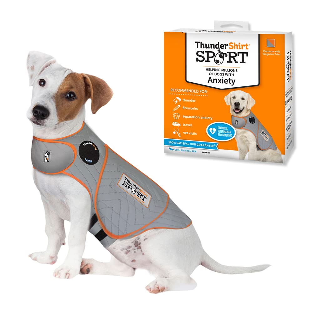 ThunderShirt for Dogs, Large, Fuchsia Sport - Dog Anxiety Relief Calming Vest