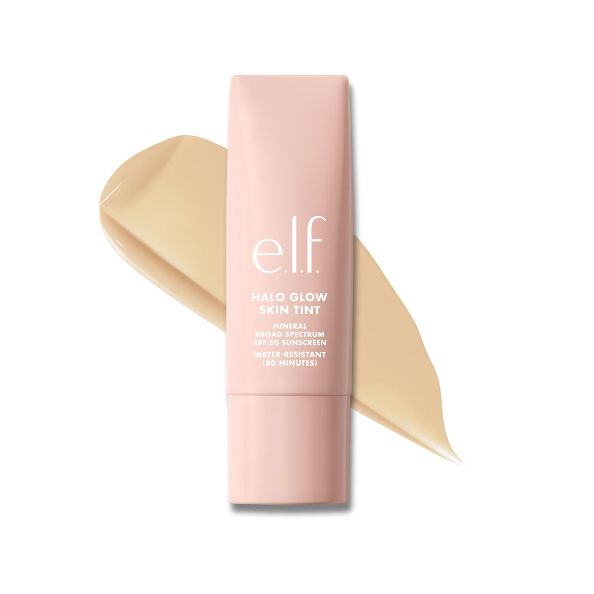 e.l.f. Halo Glow Skin Tint SPF 50, Tinted Moisturizer For Light, Buildable Coverage, Creates A Natural Glow, Vegan & Cruelty-Free, 3 Fair Cool