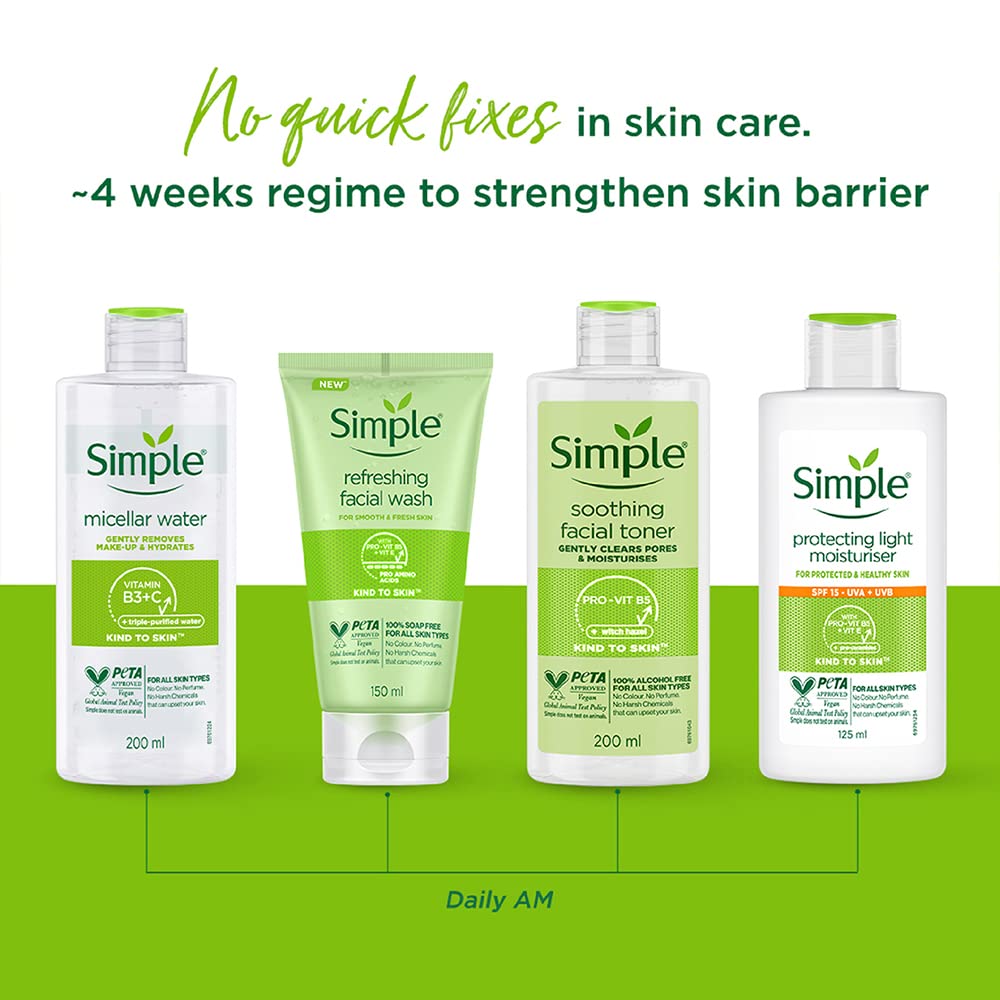 Simple Kind To Skin Micellar Cleansing Water 200Ml