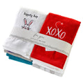 SKL Home Seasonal Jacquard Hand Towel Gift Set, 6 Count, Multicolored