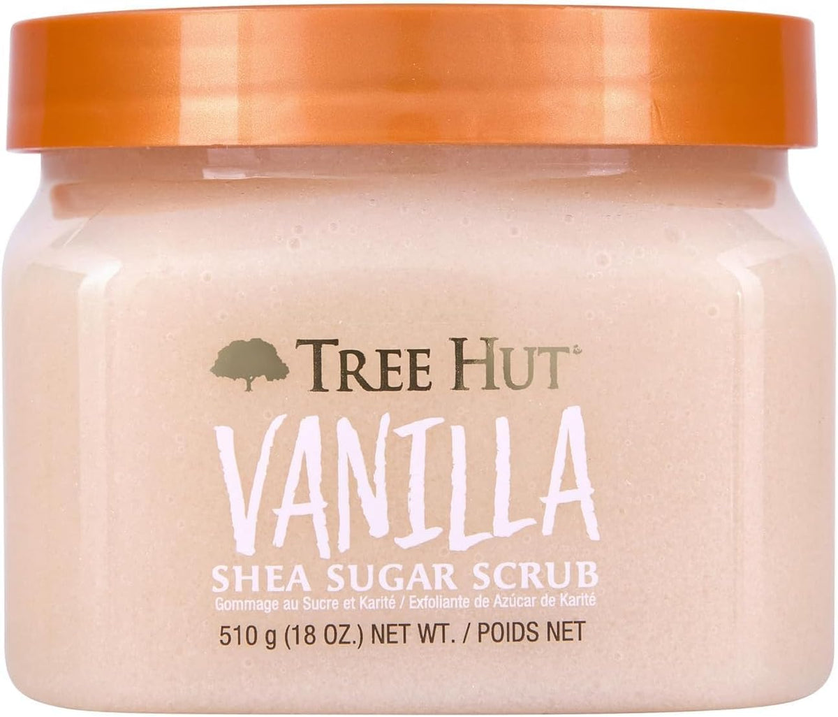 Tree Hut Body Scrub, Coco Colada, 18 Oz | Exfoliating & Hydrating Sugar Scrub with Shea Butter & Essential Oils, Smooth Skin, Body Exfoliator For All Skin Types