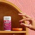 OLLY Ultra Strength Women's Multi Softgels, Overall Health and Immune Support, Omega-3s, Iron, Vitamins A, D, C, E, B12, Daily Multivitamin, 30 Day Supply - 60 Count