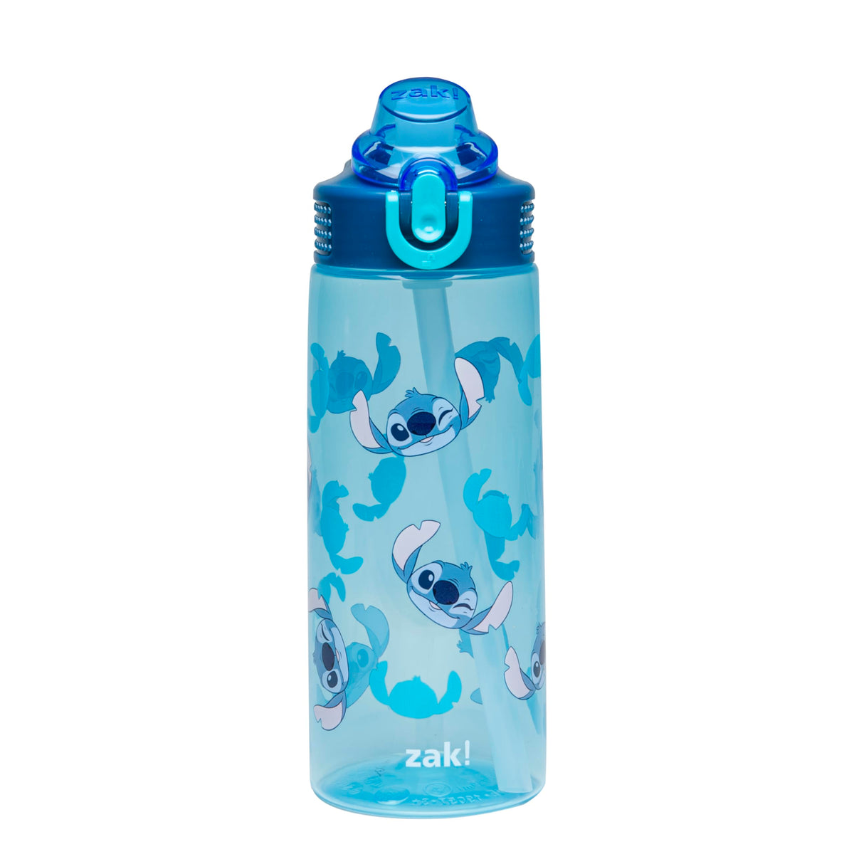 Zak Designs Sanrio Hello Kitty Sage 16oz Leak-Proof Straw Kids Water Bottle | BPA Free, Durable Plastic, Cupholder Friendly, Dishwasher Safe, Easy to Clean, Lid Lock, Handle, For School, Home, Travel
