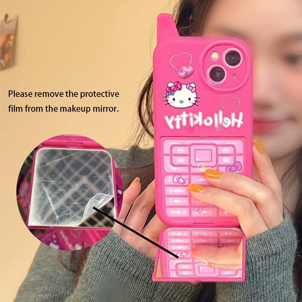 Cute Funny Kitty Phone for iPhone 13 Case