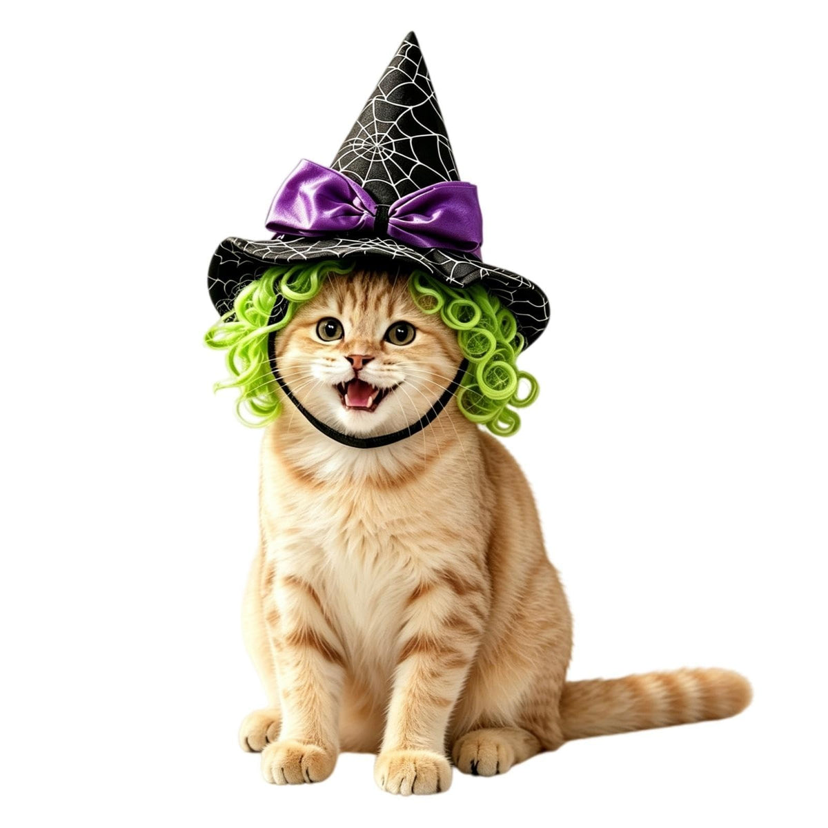 Enjoying Cat Halloween Costume, Pet Vampire Costume for Small Dogs Cats Rabbits, Kitty Pumpkin Cloak Outfit Party Halloween Cosplay