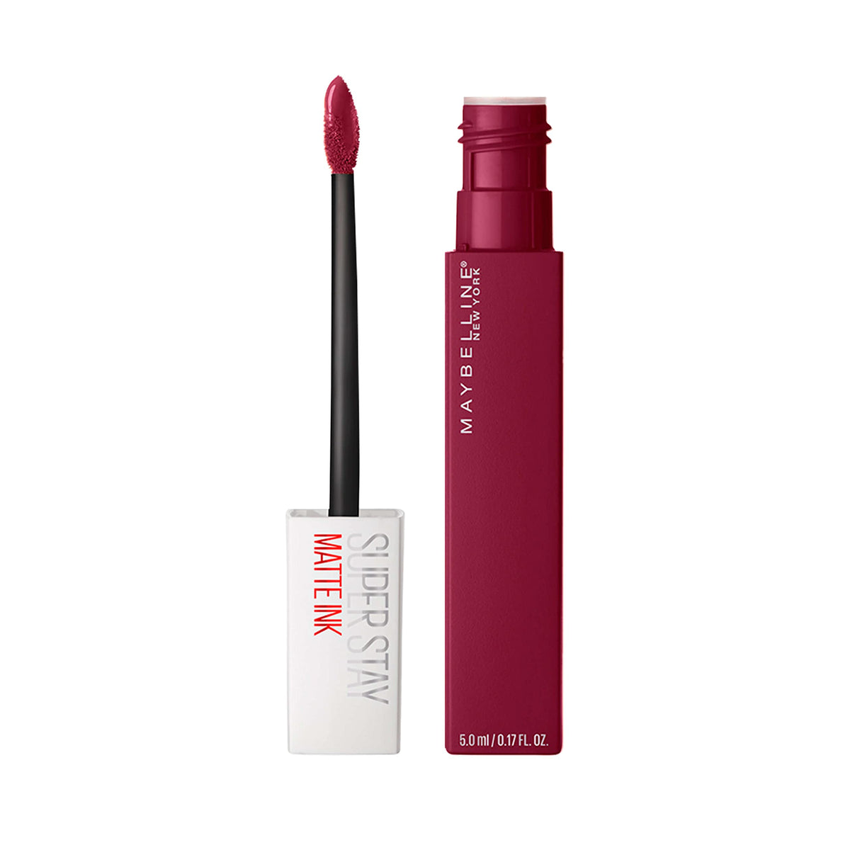 Maybelline Super Stay Matte Ink Liquid Lipstick Makeup, Long Lasting High Impact Color, Up to 16H Wear, Composer, Cherry Brown, 1 Count, Packaging May Vary