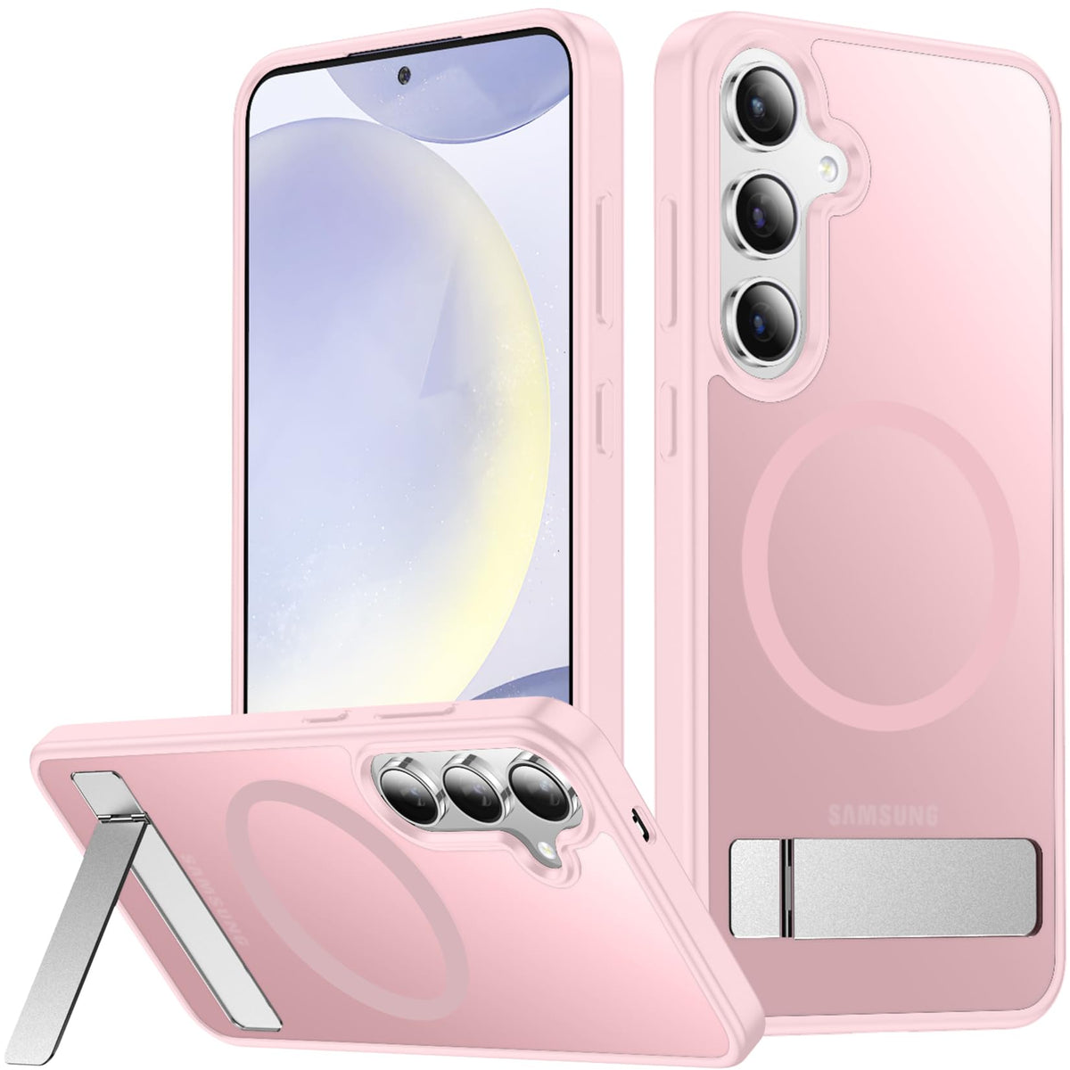 SPIDERCASE for Samsung Galaxy S26 Ultra Case,Built-in Stand,Clear
