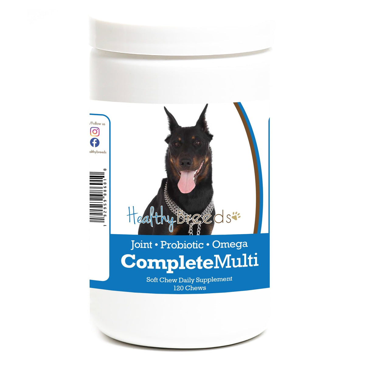 Healthy Breeds French Bulldog All in One Multivitamin Soft Chew 120 Count