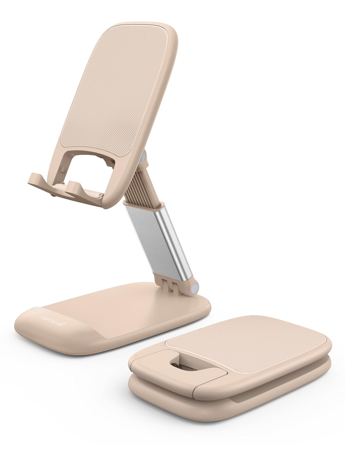 Lamicall Pink Phone Holder, Desk Accessories - Rose Gold Office Holder