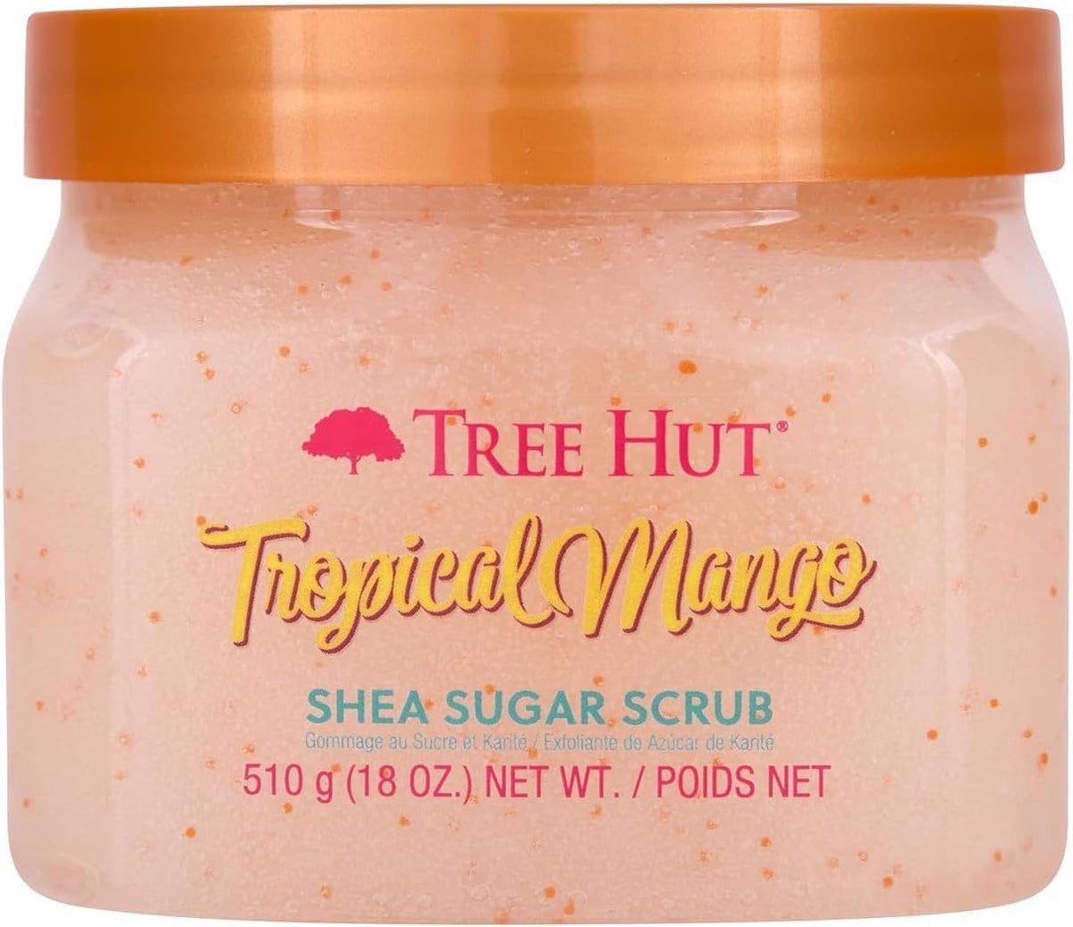Tree Hut Shea Sugar Scrub - Coconut Lime - 18 oz - Exfoliating Body Scrub for Smooth, Glowing Skin - Made with Real Sugar and Shea Butter