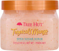 Tree Hut Body Scrub, Tropic Glow, 18 Oz | Exfoliating & Hydrating Sugar Scrub with Shea Butter & Essential Oils, Smooth Skin, Body Exfoliator For All Skin Types