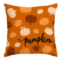 RABUSOFA Rust Orange Maple Leaves Fall Pillow Covers 12x20 Inch