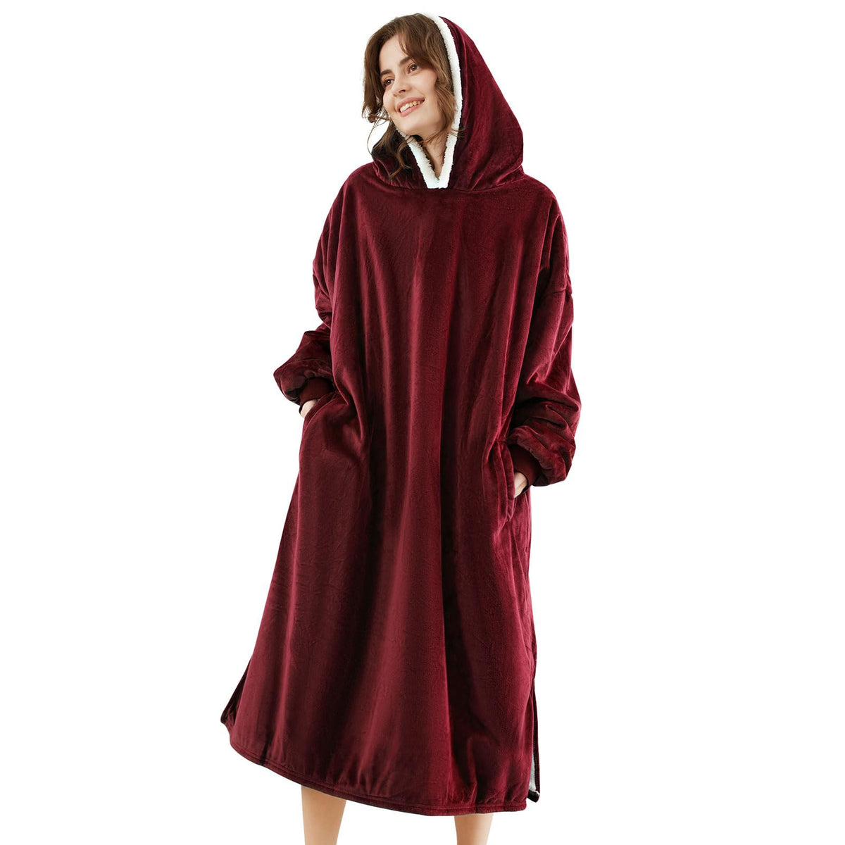 LetsFunny Blanket Hoodie,Oversized Wearable Sweatshirt,Gifts for Women