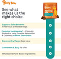 Zesty Paws Calming Chews for Dogs Composure & Relaxation for Everyday Stress & Separation Peanut Butter 90 Count