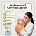 Pet Naturals Calming Chews for Cats, Anxiety Relief with Gentle Ingredients for Thunder, Fireworks, Travel, Grooming, Calming Pet Treats, Chicken Flavor, 30 Count
