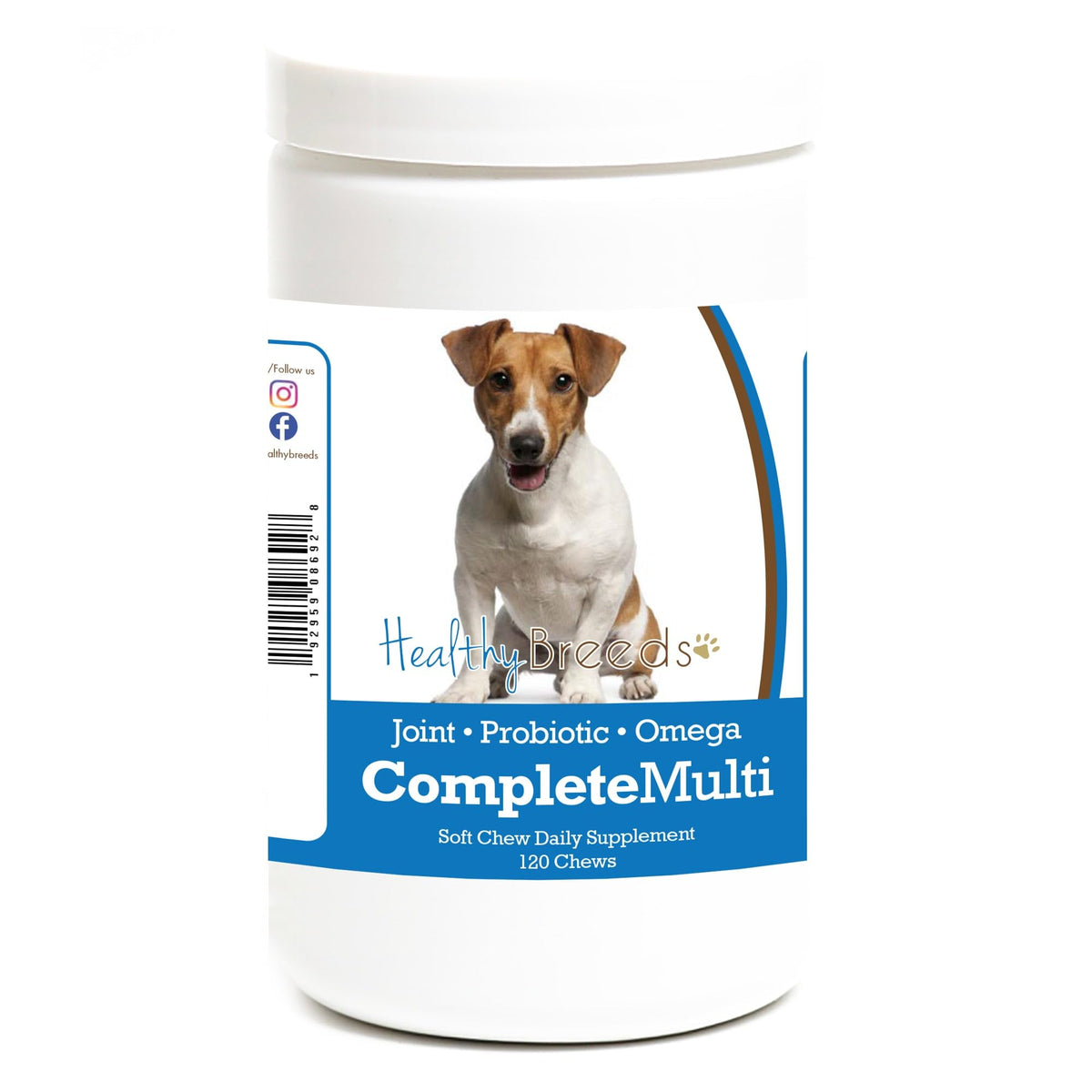 Healthy Breeds French Bulldog All in One Multivitamin Soft Chew 120 Count