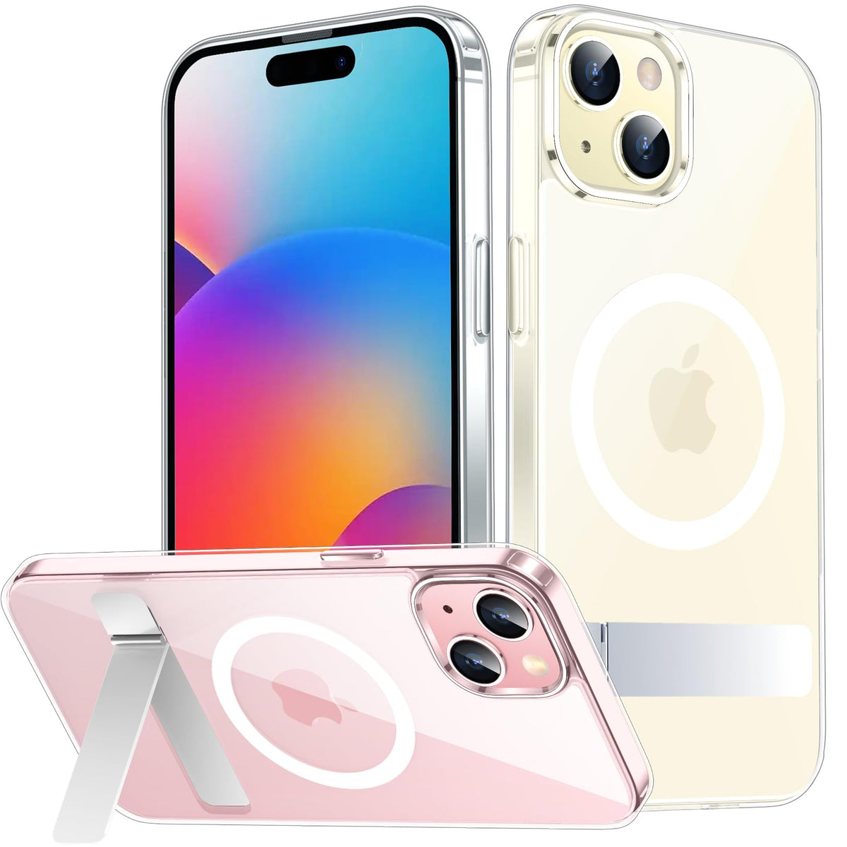 SPIDERCASE for Samsung Galaxy S26 Ultra Case,Built-in Stand,Clear