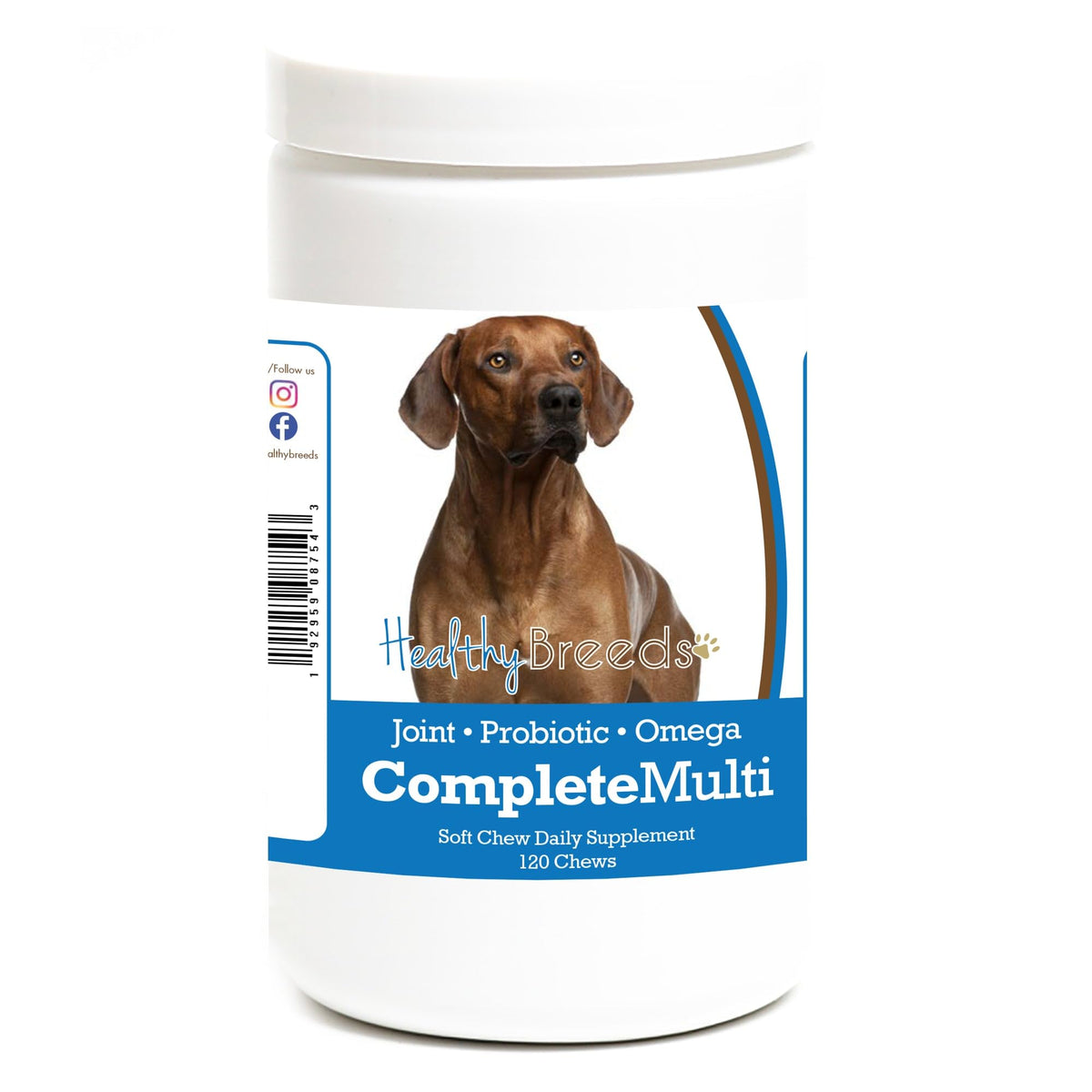 Healthy Breeds French Bulldog All in One Multivitamin Soft Chew 120 Count