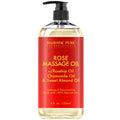 Majestic Pure Firming Body Massage Oil- Helps Smooth the Appearance of Cellulite & Improve Skin Texture- Natural Oils with Collagen- Refreshing Aromatherapy Body Oil for Legs & Full Body - 8 fl oz