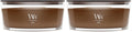 WoodWick Fireside Holiday Candle Gifts for Women and Men, 9.7 oz Medium Hourglass Candle with Crackling Wick