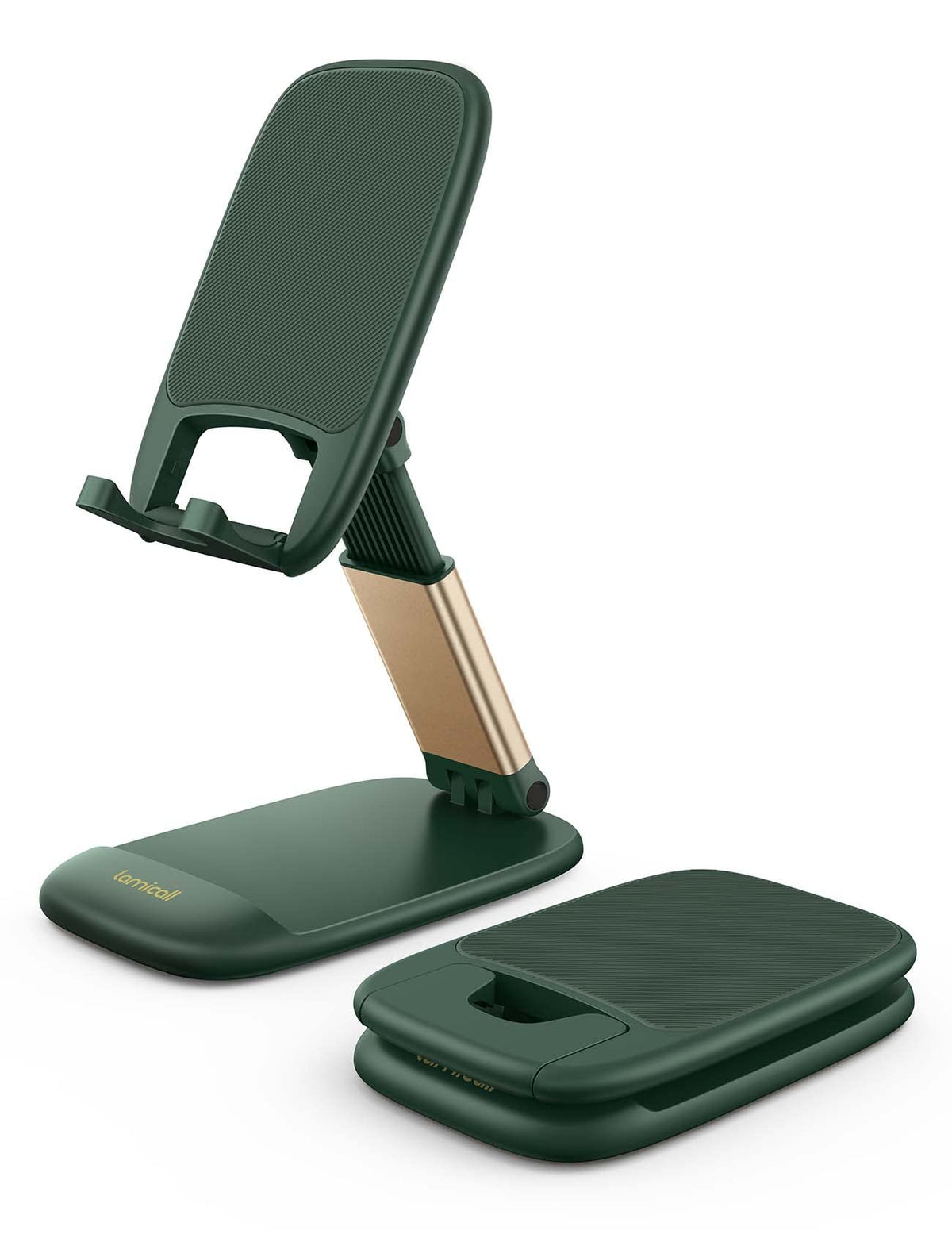 Lamicall Pink Phone Holder, Desk Accessories - Rose Gold Office Holder