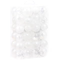 Sea Team 30-Pack Clear Christmas Ball Ornaments with Fillers, Champagne