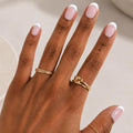 Olive & June Instant Mani Press-On Nails, HZ Velvet, Short, Round | Salon-quality glue-on manicure kit; 42 non-toxic fake nails in 21 sizes, recycled materials, realistic look, lasts 14 days