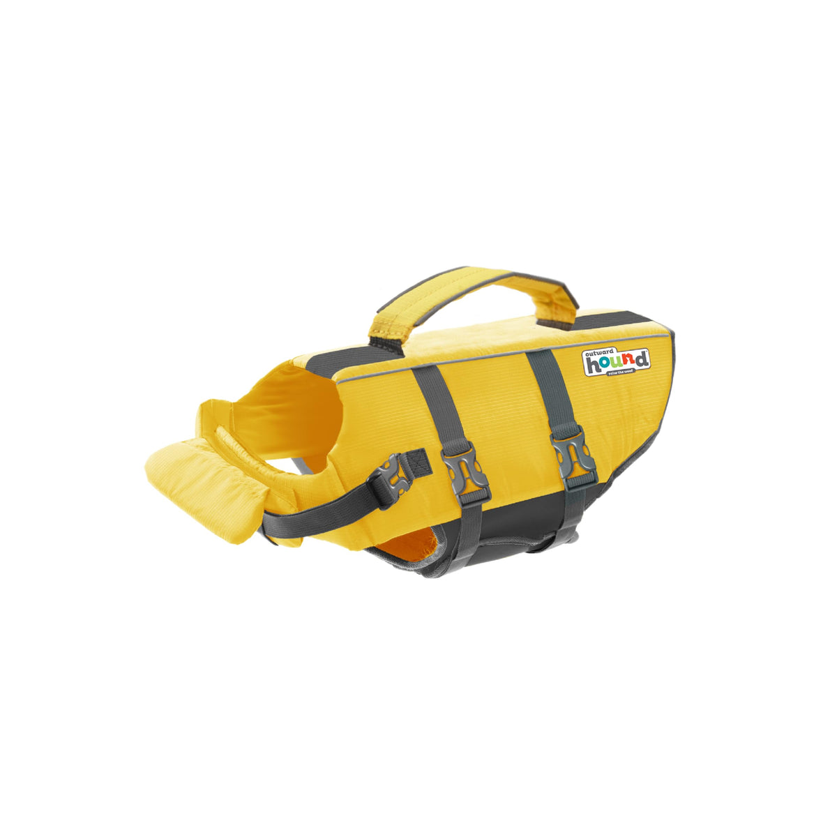 Outward Hound Granby Splash Orange Dog Life Jacket, Medium