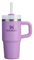 STANLEY Quencher H2.0 Tumbler with Handle and Straw 40 oz Flowstate 3-Position Lid Cup Holder Compatible for Travel Insulated Stainless Steel Cup BPA-Free Rose Quartz 2.0