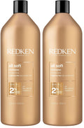 Redken All Soft Shampoo - Moisturizes & Hydrates Dry Hair, Softens & Adds Shine, With Argan Oil, Safe For Color-Treated Hair
