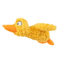 Best Pet Supplies Interactive Squeaky Dog Toy - Crinkle Chicken, Brown | Stuffing Free Body, Soft, Squeaks & Crinkles, No Mess, Perfect for Moderate Chewers, Toss and Fetch Play