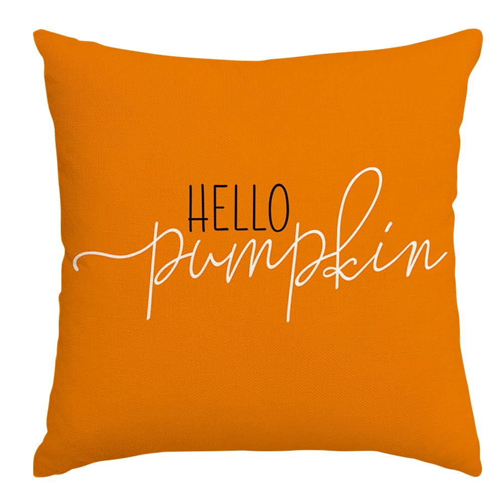 RABUSOFA Fall Pillow Covers 12x20 Pumpkin Decor Fall Decorations for Home