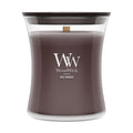 WoodWick Fireside Holiday Candle Gifts for Women and Men, 9.7 oz Medium Hourglass Candle with Crackling Wick