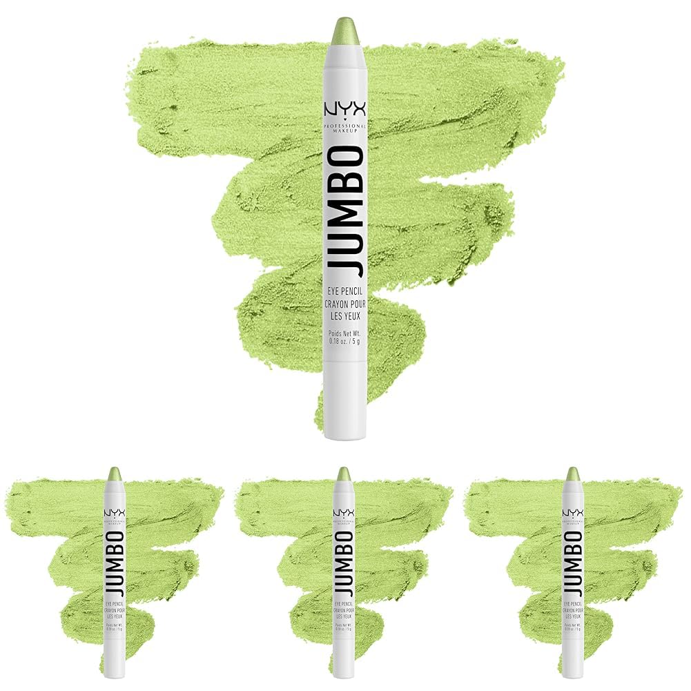 NYX PROFESSIONAL MAKEUP Jumbo Eye Pencil, Blendable Eyeshadow Stick & Eyeliner Pencil - Milk (White)