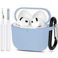 for AirPods 4/5 Case Cover with Cleaner kit, Midnight Blue