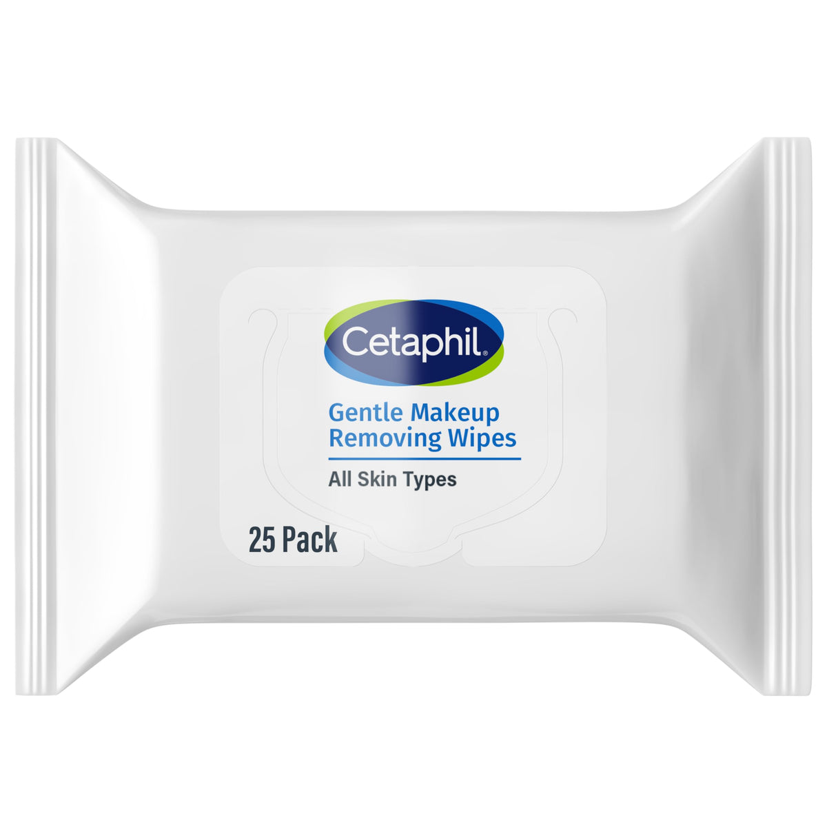 Cetaphil Cleansing Face & Body Wipes, Fragrance Free, 50ct, 2-Pack | Twin Pack, Hypoallergenic, Fragrance Free, Dry & Sensitive Skin, Flip-Top Closure, For Gym, Travel & Car Use