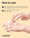 FUNNIR Snail Mucin Moisturizer 92%, Lightweight Moisturing Cream, 100g, Youthful and Radiant Formula, Repair Face Cream for All Skin Types, Skincare Products